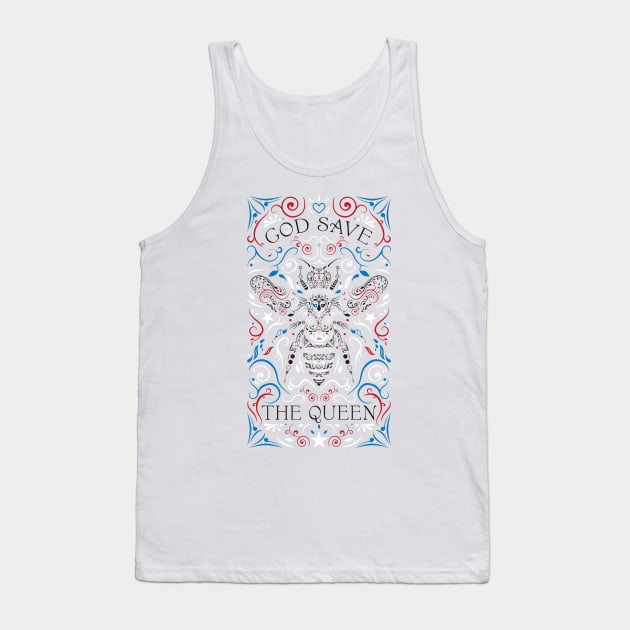 god save the queen Tank Top by somatosis